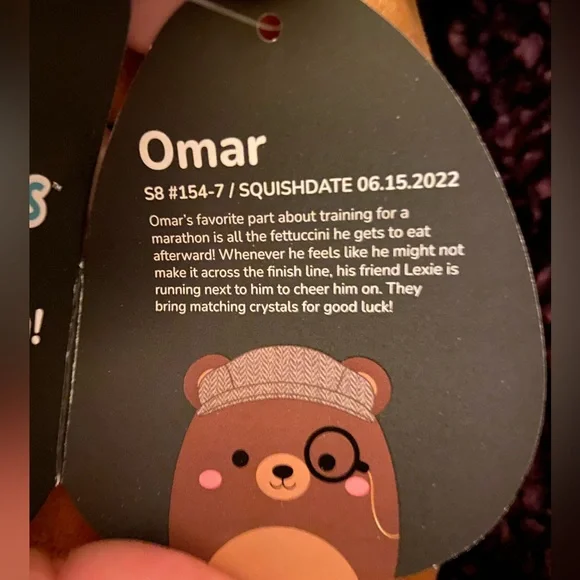 HTF Select Series Brooke and Omar Fancy Bear Friends 8' Squishmallow Set NWT - Picture 8 of 8